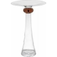 Ваза Wrzesniak Glassworks Luster Copper 24x25,5 см прозрачная 17-1714В