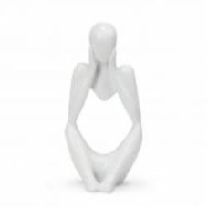 Фигурка декоративная Мыслитель DH-ST-16-2 White