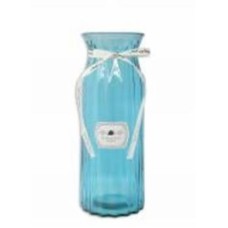 Ваза стеклянная CRYSTAL Crystal Cindy 29 см синяя 83000008/3_YBCG-MT-5/1