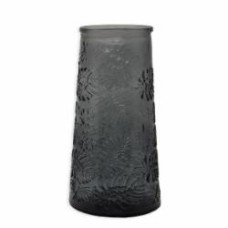 Ваза стеклянная CRYSTAL Bacchus 20 см черная 83230818_YBCG-230818-17/1