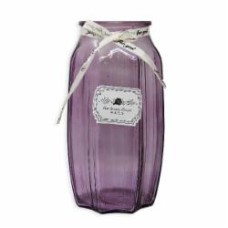 Ваза стеклянная CRYSTAL Athena 22 см розовая 83230818_YBCG-230818-20/1