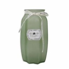 Ваза стеклянная CRYSTAL Athena 22 см зеленая 83230818_YBCG-230818-20/3