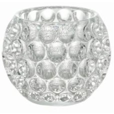 Подсвечник Crystal 9.5x10 см стеклянный прозрачный G-9091