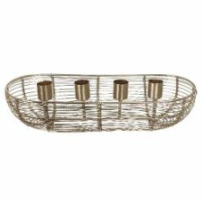 Подсвечник на 4 свечи OVAL 28,5х20х6,5 см A98030200
