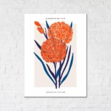 Постер Цветы 30x40 см Brushme