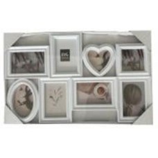 Коллаж EVG INNO ZB-8-3859 WHITE COLLAGE 8 8 фото 10x15/10x10 см белый