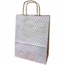 Пакет бумажный КРАФТ в точечки 36x12x46 см Happycom International Пакет бумажный КРАФТ в точечки 36x12x46 см Happycom International