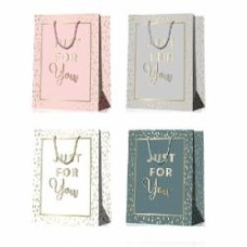 Пакет бумажный just for you 26x12 см