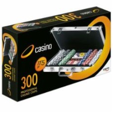 Игра настольная CAYRO Покерный набор 300 фишек в алюминиевом кейсе DR-300