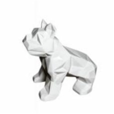 Копилка Nana ceramics Француз глянец белый 24 см
