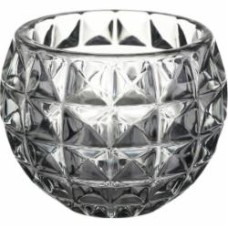 Подсвечник стеклянный серый 7,9х6 см LY-1211 Sensio