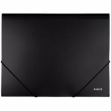 Папка на резинках А4 1508-01-a черная Axent
