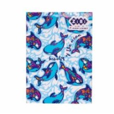 Блокнот Pattern А5 64 л. Kids Line, синий ZB.12767-02 ZiBi