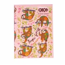 Блокнот Pattern А5 64 л. Kids Line, розовый ZB.12767-10 ZiBi