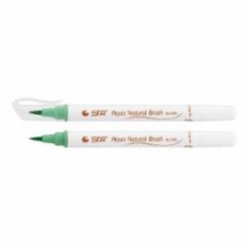Маркер акварельный STA кисточка AQUA NATURAL BRUSH STA3700-40 кислотный зеленый
