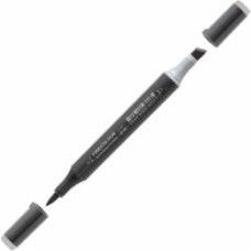 Маркер спиртовой FINECOLOUR Brush-mini EF103-255 серый тонер №5