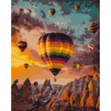 Картина по номерам Воздушные шары Каппадокии 10503-AC 40х50 см ART CRAFT