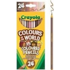 Карандаши цветные Colours of the World 24 шт. 68-4607 Crayola