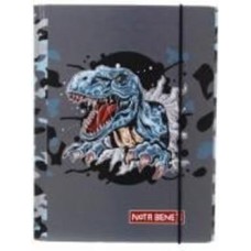 Папка для тетрадей на резинке Dinosaur 200х250 Nota Bene