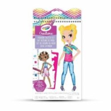 Набор для творчества Creations Юный дизайнер с наклейками и трафаретами Crayola