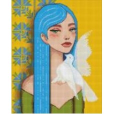 Алмазная мозаика Набор со стразами Идейка Весточка от любимого 40х50см Идейка