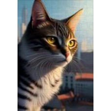 Пазл деревянный MISLT Кот