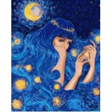Картина по номерам Звездная красавица 40х50 см 40x50 см Идейка