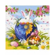 Картина по номерам Символы Пасхи 40x40 см Brushme