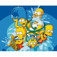 Картина по номерам Crazy family 40х50 см ART CRAFT