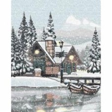 Картина по номерам Снежная тишина 40x50 см Идейка