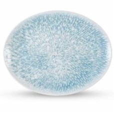 Блюдо овальное Wilmax Coral Blue Graphics 31x24 см WL-671635 / A