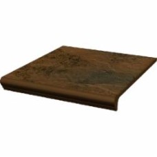 Клинкерная плитка Ceramika Paradyz Asti beige kapinos stopnica prosta 30x33