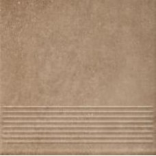Клинкерная плитка Ceramika Paradyz Mattone Sabbia Beige Stopnica Prosta 30x30 (1,17)