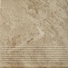 Клинкерная плитка Ceramika Paradyz Mattone Pietra Ochra Stopnica Prosta 30x30