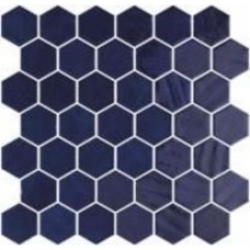 Мозаика Onix Hex XL Zelik Blue 28,6x28,4 см