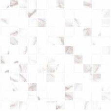 Мозаика Allore Group Cassana White MOS M 23x23x8,5 R Satin