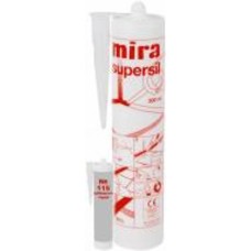 Герметик силиконовый Mira санитарный Supersil 115 серебристо-серый 300 мл