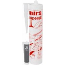 Герметик силиконовый Mira санитарный Supersil 121 асфальт 300 мл