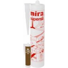 Герметик силиконовый Mira санитарный Supersil 144 коричневый 300 мл