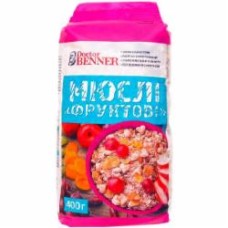 Мюсли Dr. Benner фруктовые 400 г