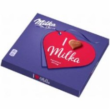 Конфеты Milka из молочного шоколада с ореховой начинкой 110 г