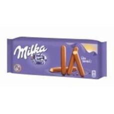Печенье Milka Лила Стикс покрытое молочным шоколадом 112 г (7622201137632)