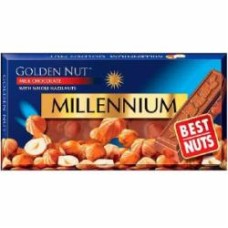 Шоколад Millennium молочный с орехом 100 г