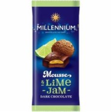 Шоколад Millennium Mousse с муссовой и лаймовой начинкой