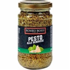 Крем-паста Romeo Rossi Песто Дженовезе без чеснока 180г (8056598490855)