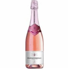 Вино игристое Baron d'Arignac Rose Dry Sparkling розовое брют 750 мл
