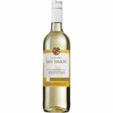 Вино J.Garcia Carrion Castillo San Simon Chardonnay белое сухое 11.5% (17619034050) 750 мл