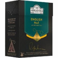 Чай черный AHMAD Английский №1 с ароматом бергамота в пирамидках с ярлыком 20х2г (54881024907) 20 шт.