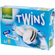 Печенье Gullon Twins сэндвич в белом шоколаде 252 г