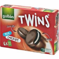 Печенье Gullon Twins сэндвич в молочном шоколаде 252 г